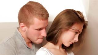 Observe dirty guy is posing behind sluttish gf
